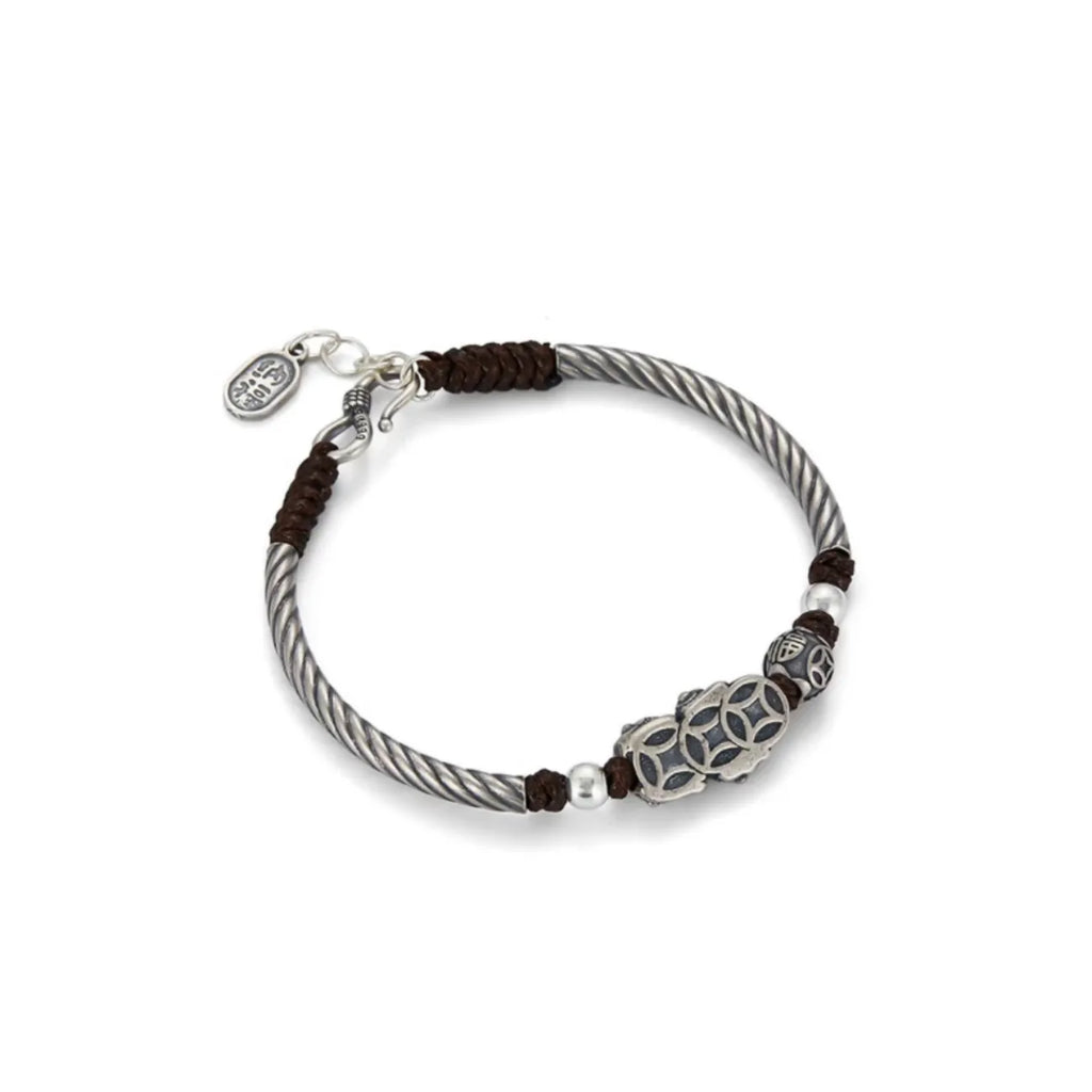 Top-down view highlighting the "Two Dragons Playing with a Pearl" motif designed to attract prosperity